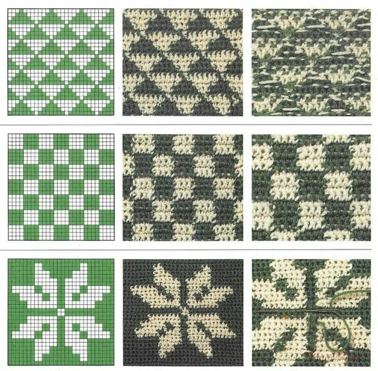 Жаккард крючком техника. Жаккардовые узоры. Жаккардовое вязание крючком. Геометрические узоры для вязания. Двухцветный жаккард.