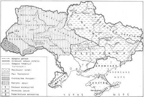Карта украины 18