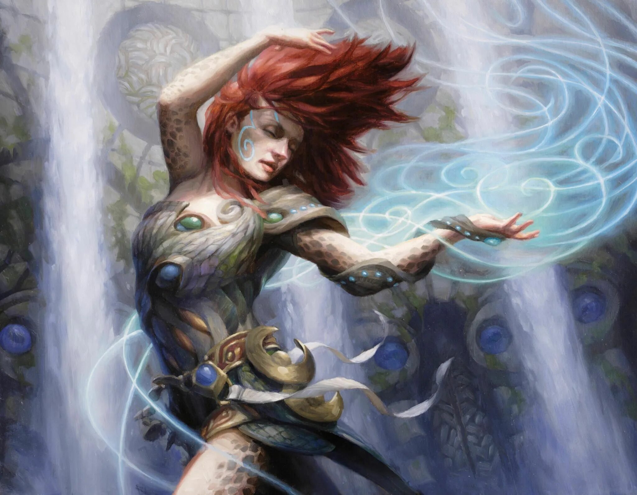 Magic catch. Фея мтг. magic the gathering эльфы. mtg simic. ryan pancoast.