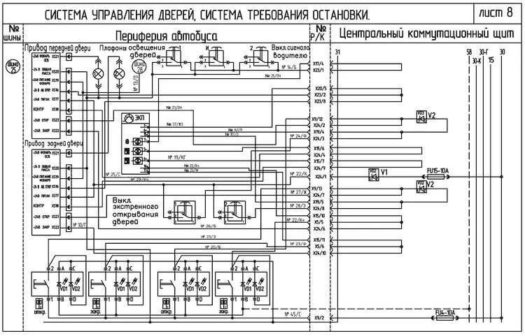 Схема электрооборудования ПАЗ 3205. Блок реле ПАЗ 32053. Электрическая схема автобуса ПАЗ 32053. Электрическая схема автобуса ПАЗ 32054. Системы автобуса паз