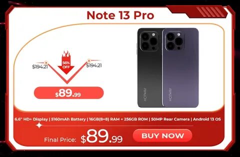 Hotwav note 13 pro