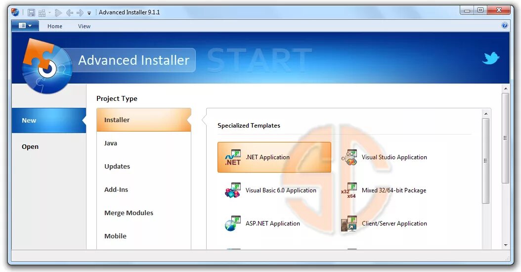 Installer bunda. Installer bunda