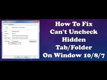 Hidden tab
