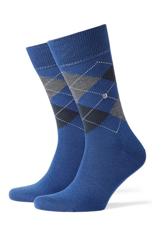 Носки мужские Burlington 20587 Newcastle Melange (синий (6281) 40-46). Синие носки. Носки мужские синие. Синие шерстяные носки. Купить синие носки