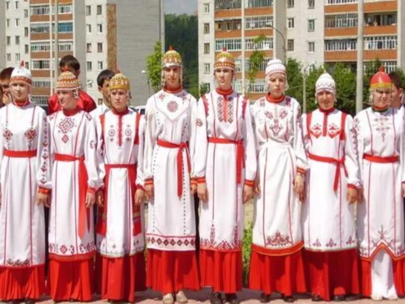 Одежда чувашии