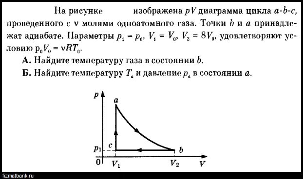 Как изменится давление одноатомного