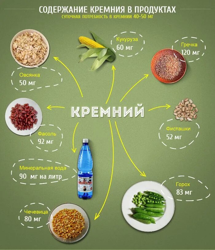 Где больше всего содержится