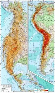 Горы кордильеры строение земной коры на карте