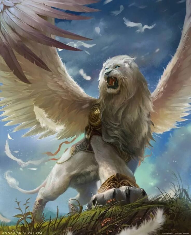 Гриффон лев. Гриффон лев. Крылатый лев в мифологии. Сфинкс арт мифические существа египет. Крылатый лев в мифологии.