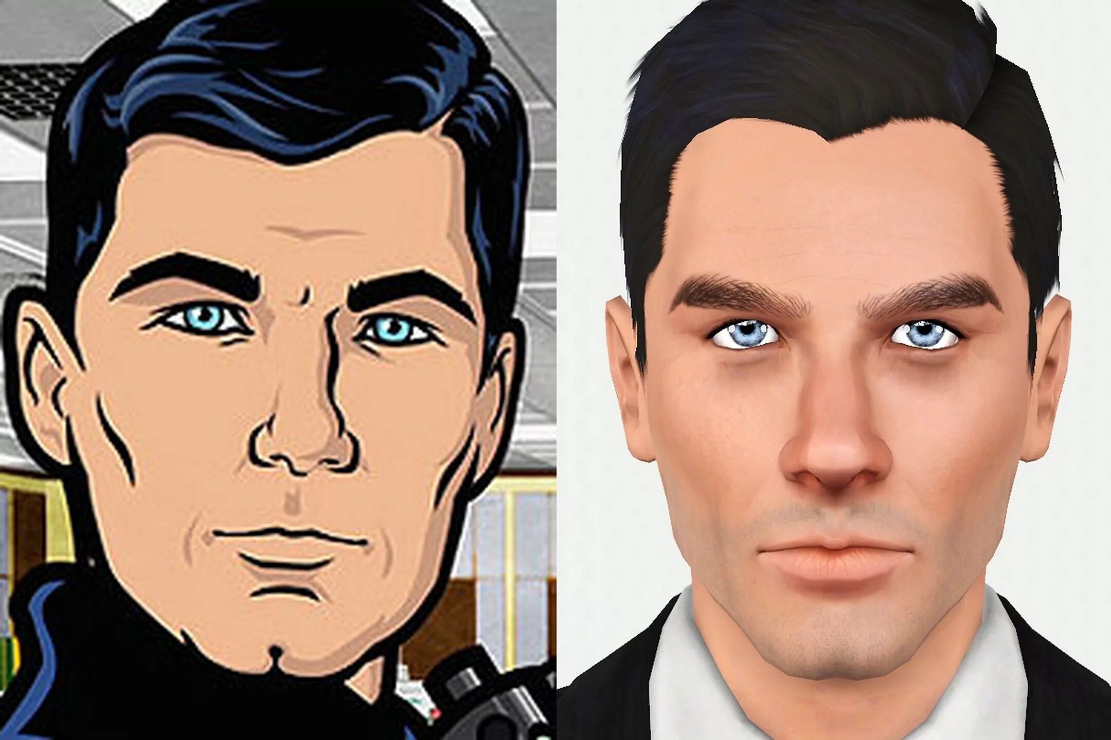 Archer update. Арчер лицо. Арчер Реал лайф.