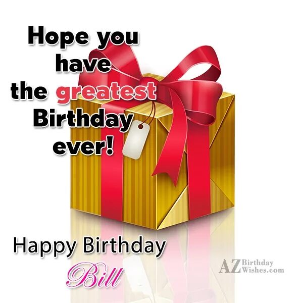 Birthday bills. Birthday bills
