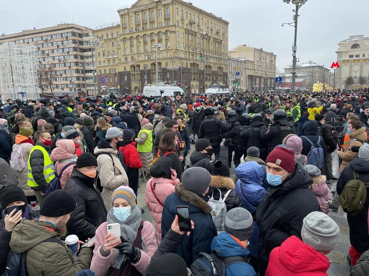 Новости демонстраций