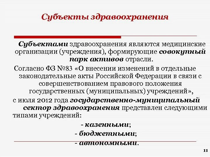 Что является медицинской организацией. Субъекты здравоохранения. Субъекты отношений в сфере здравоохранения. Объекты и субъекты в здравоохранении. Объекты управления в здравоохранении.