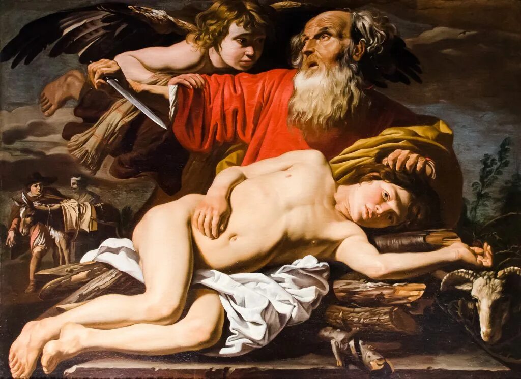 Время принести жертву. «Жертвоприношение Исаака» (1598):. Маттиас стом Sacrifice of Isaac. «Жертвоприношение Авраама» (1635; Эрмитаж).