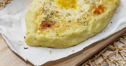 Хачапури из творога с сыром в духовке