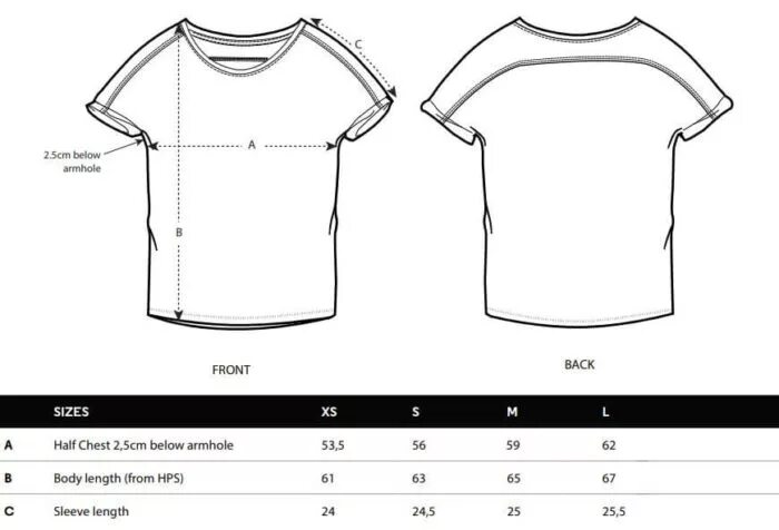 Half sizes