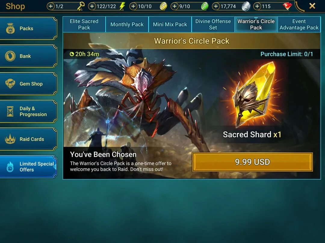 Обновление raid shadow legends на андроид последнее