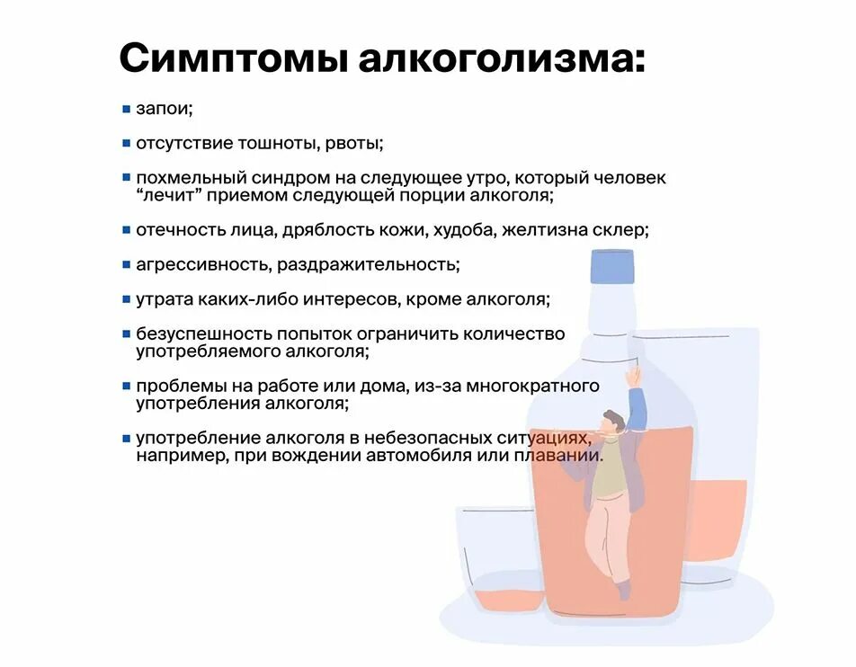 Признаки запоя у мужчин. Симптомы алкоголизма. Проявление алкоголизма.