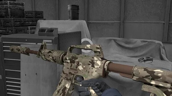 M4a1 s смешанный камуфляж. М4а1 смешанный камуфляж. м4а1 varicamo. м4 камуфляж кс го.
