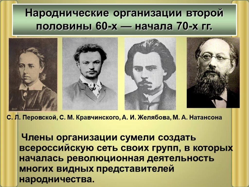 Народники 19 века в России представители. Революционеры 19 века в России представители. Общественное движение во второй половине 19 века народничество. Революционные народники представители 19 век. Революционные организации 19 века в россии