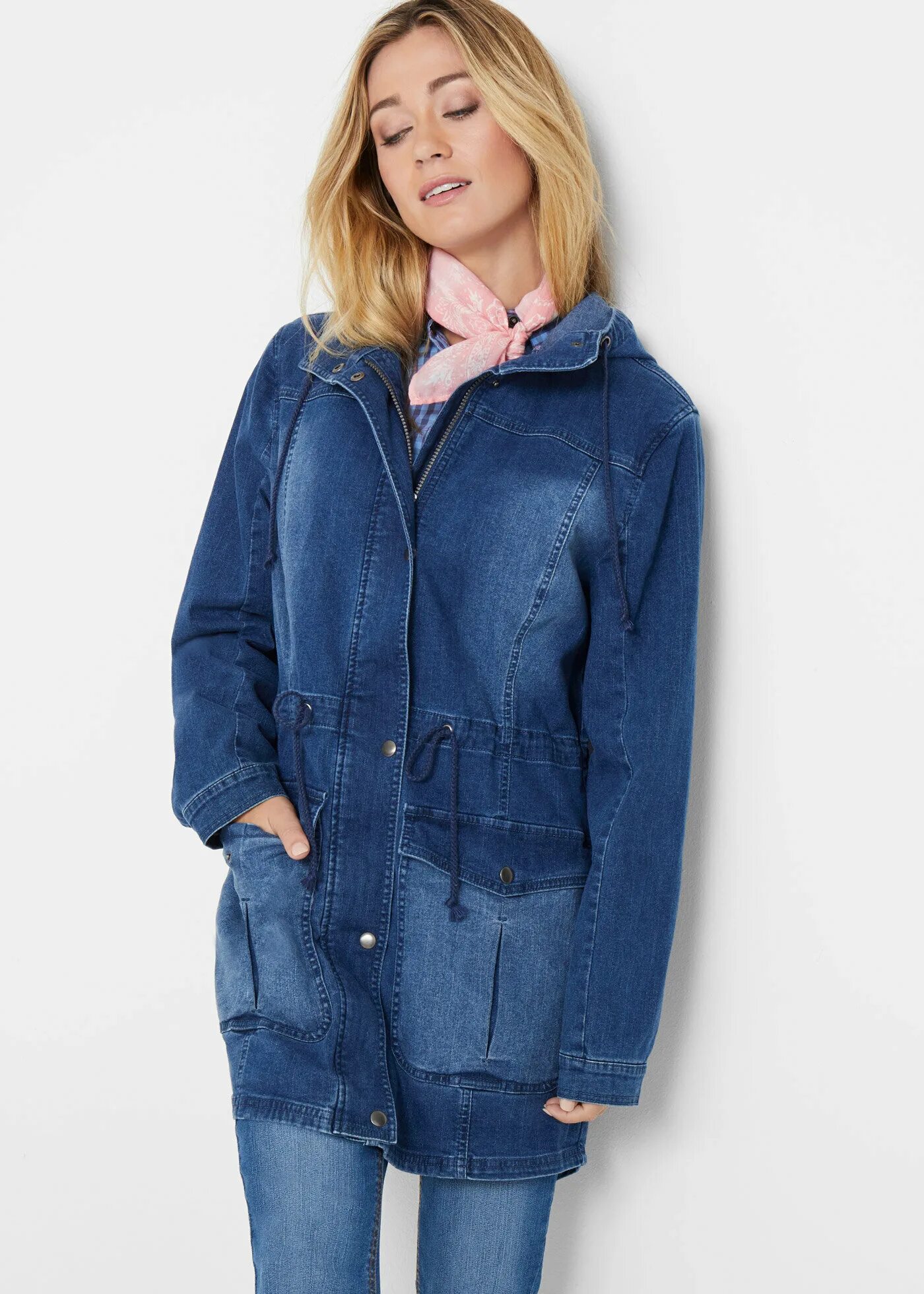 парка деним bonprix. джинсовая парка большие размеры. авери куртка джинсовая. зимнее джинсовое пальто. джинсовая парка большие размеры.
