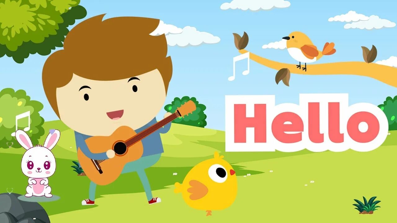 Песенка hello. Песня hello Kids. Hello Song for Kids. Hello песня for Kids. Video hello Song for Kids.