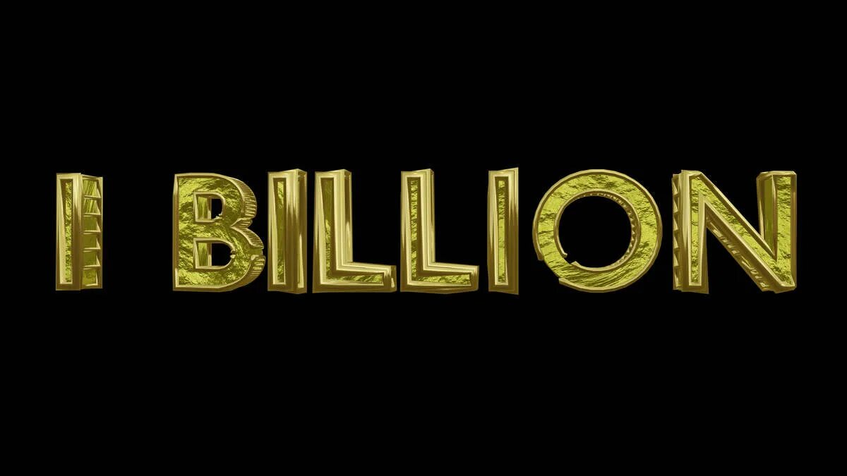 Billion. 1 Биллион. 1 Billion в картинке. D billions логотип.