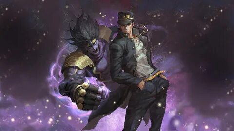 Jotaro Kujo / Star Platinum / JoJo/ Stardust Crusaders Jojo's bizarre adventure,