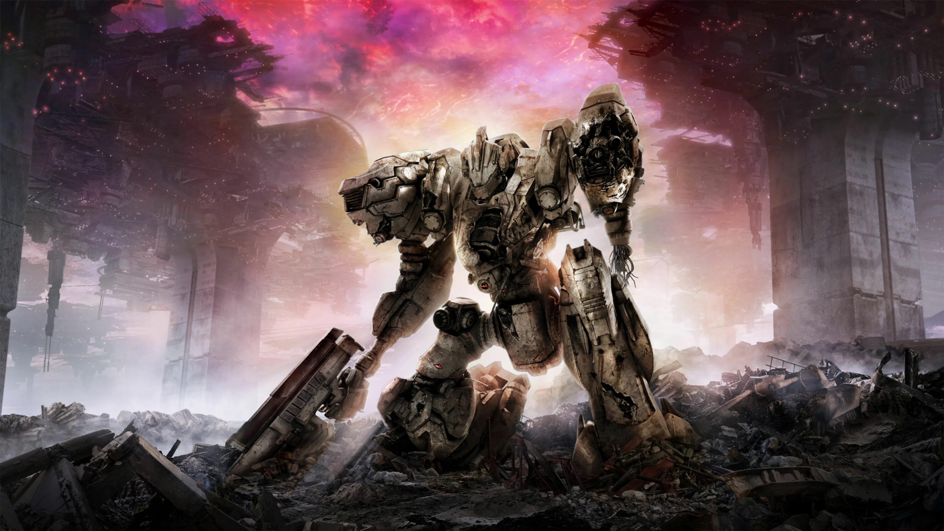 Armored Core 6 Art. Armored Core 6: Fires of Rubicon. Armored-Core-vi-6-Fires-of-Rubicon. Armored Core vi: Fires of Rubicon Art.