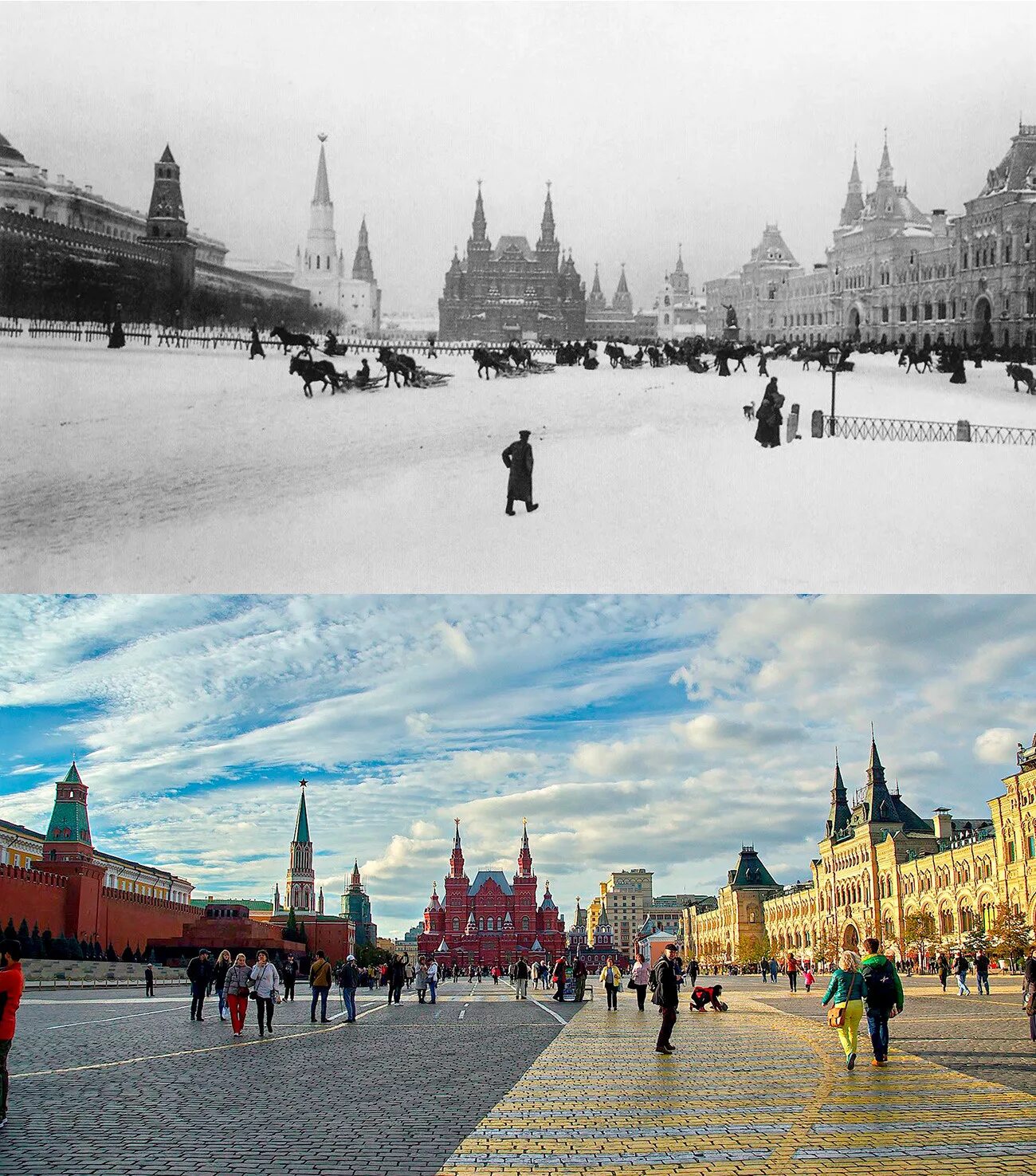 Какой год был сто лет назад. Москва 100 лет назад и сейчас. Москва 100 лет назад Кремль. Красная площадь в Москве до и после. Москва до и после.