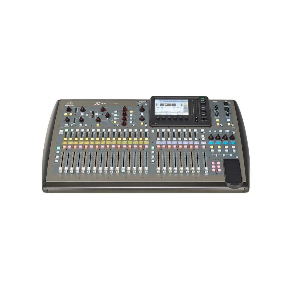 Микшерный пульт behringer x32. Пульт Беренджер х32. Behringer x32 back. Behringer x32 aes50.