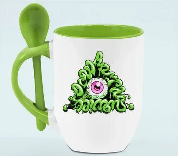 Картинка зеленая кружка