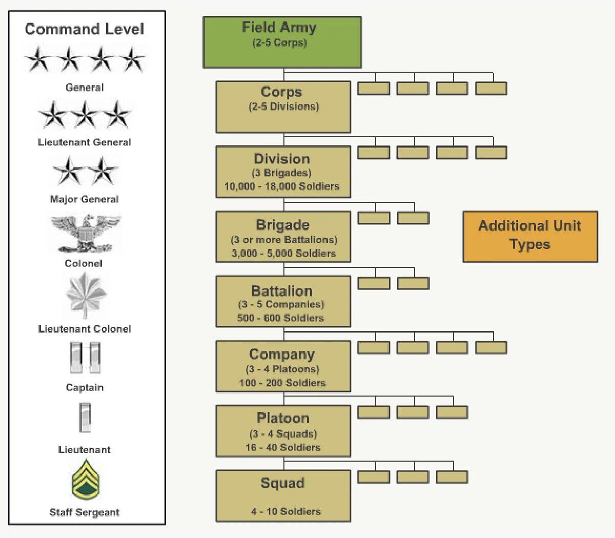 Unit structures. United states military units иерархия. military units structure. army organization structure. us army structure.