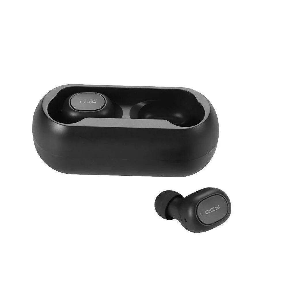 Купить наушники qcy. Наушники Xiaomi QCY t1c. Беспроводные наушники QCY t1c Black. Наушники TWS QCY t1c черный. Наушники Xiaomi QCY t1c Black.