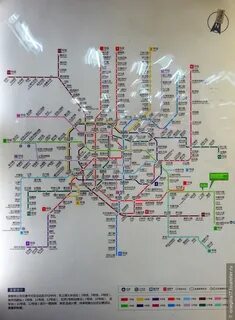 Карта метро китая