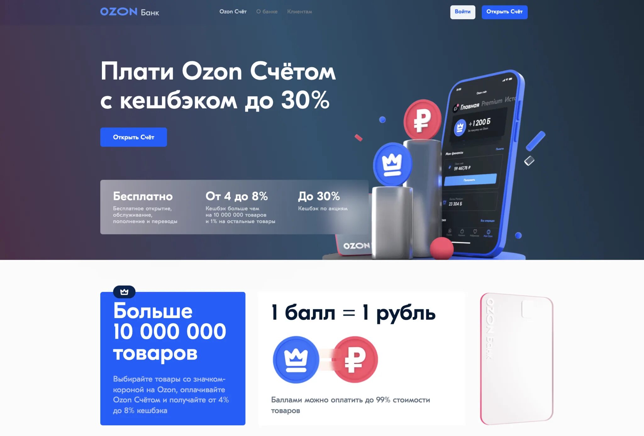 Озон банк сайт. Озон счет. пополнить ozon счет. открыть ozon счет. возможность пополнения счета.