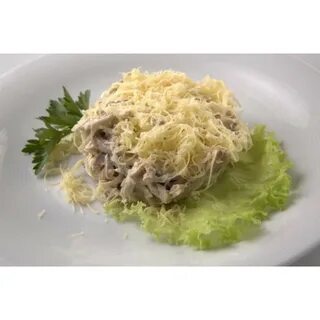 Курица грибы сыр майонез салат