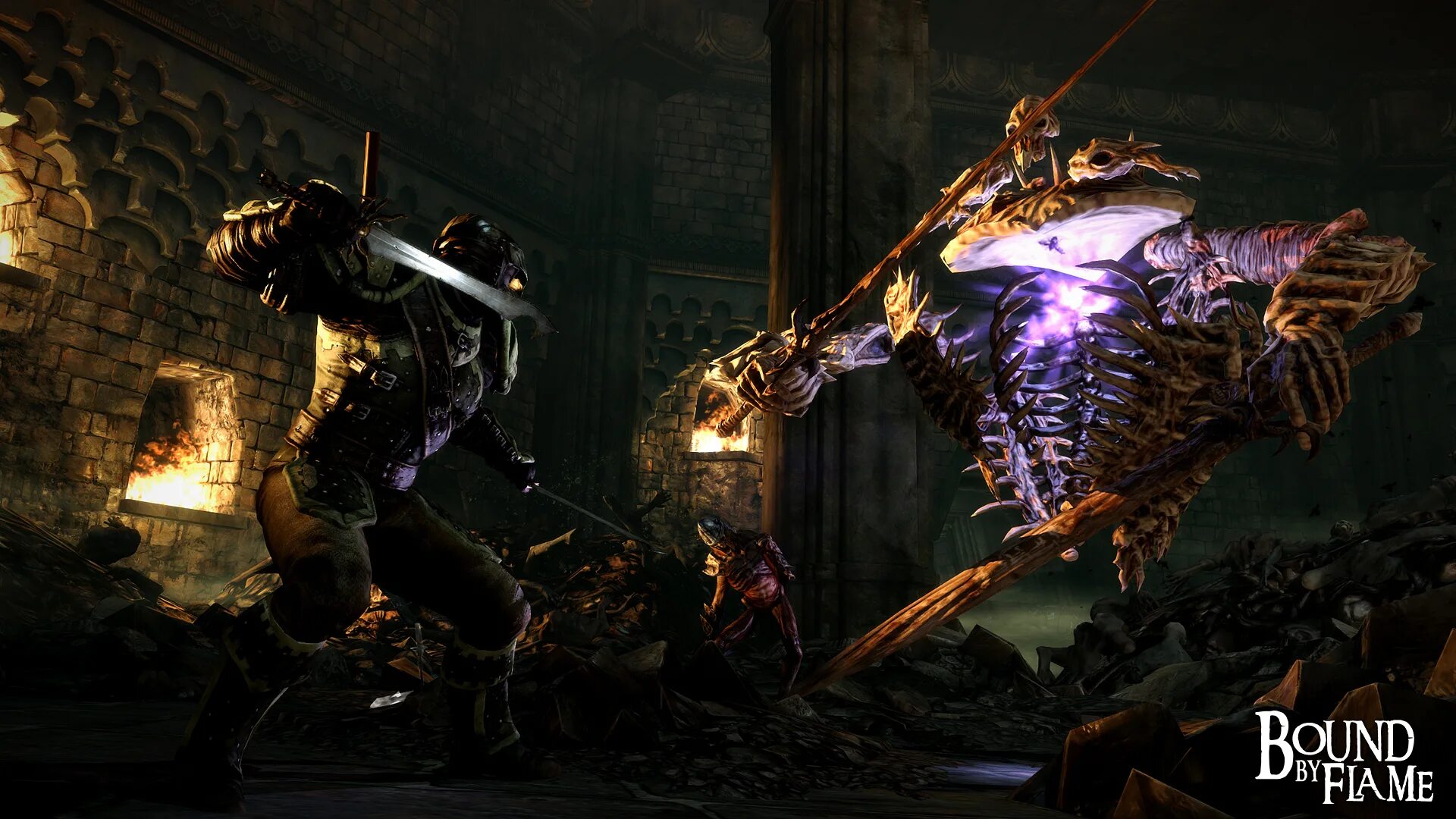 Action bound. Игра bound by flame. bound by flame (ps4). bound by flame (ps3). bound by flame скриншоты.