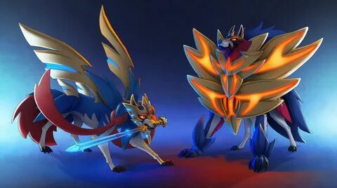 Zacian And Zamazenta Wallpapers.