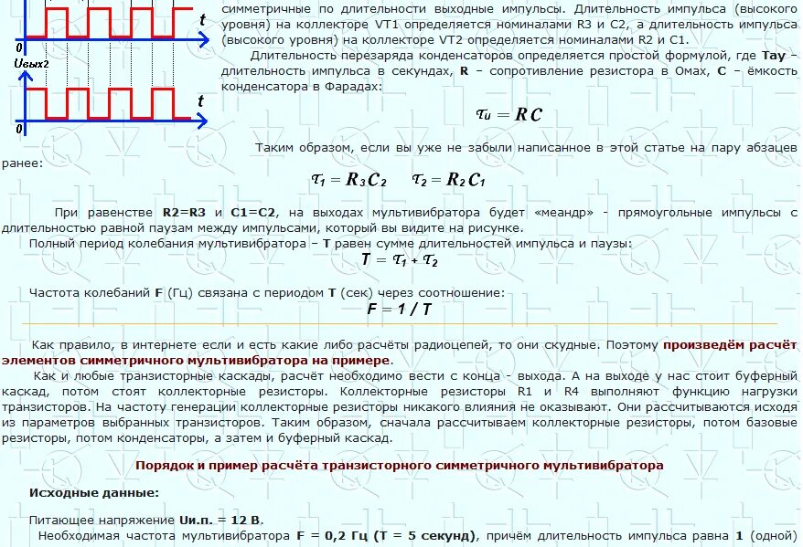Длительность импульса данных. Длительность импульса данных