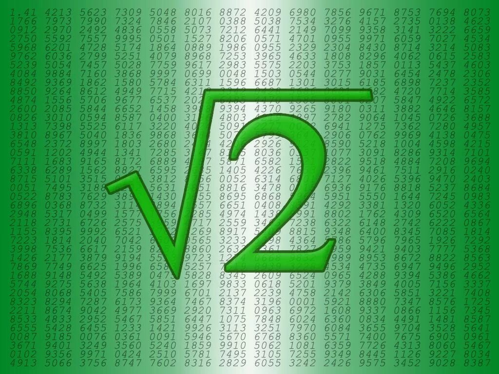 Square root of 2
