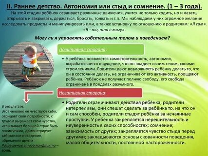 Развитие личности в раннем детстве