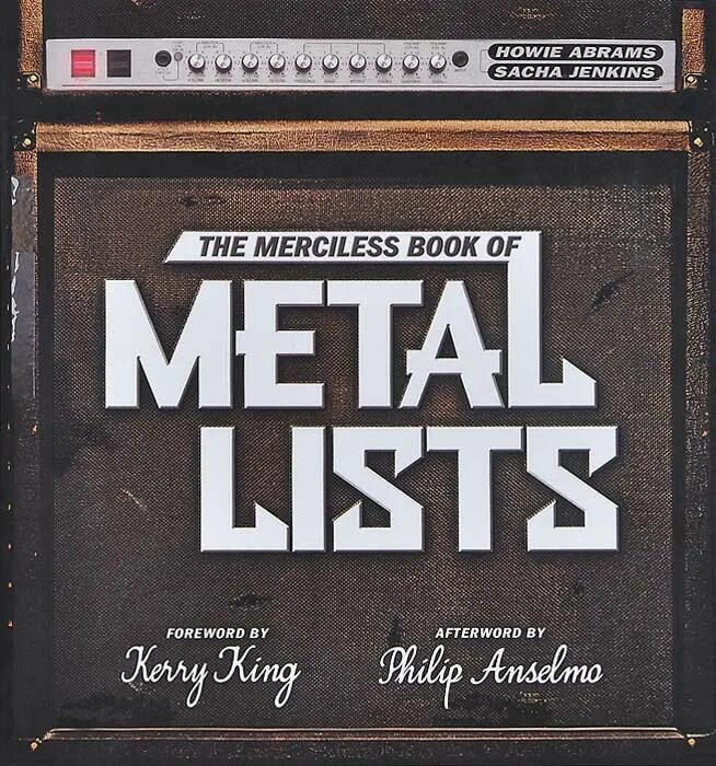 Metal list. Хеви метал книга. Metal book. Merciless. Ming the merciless.