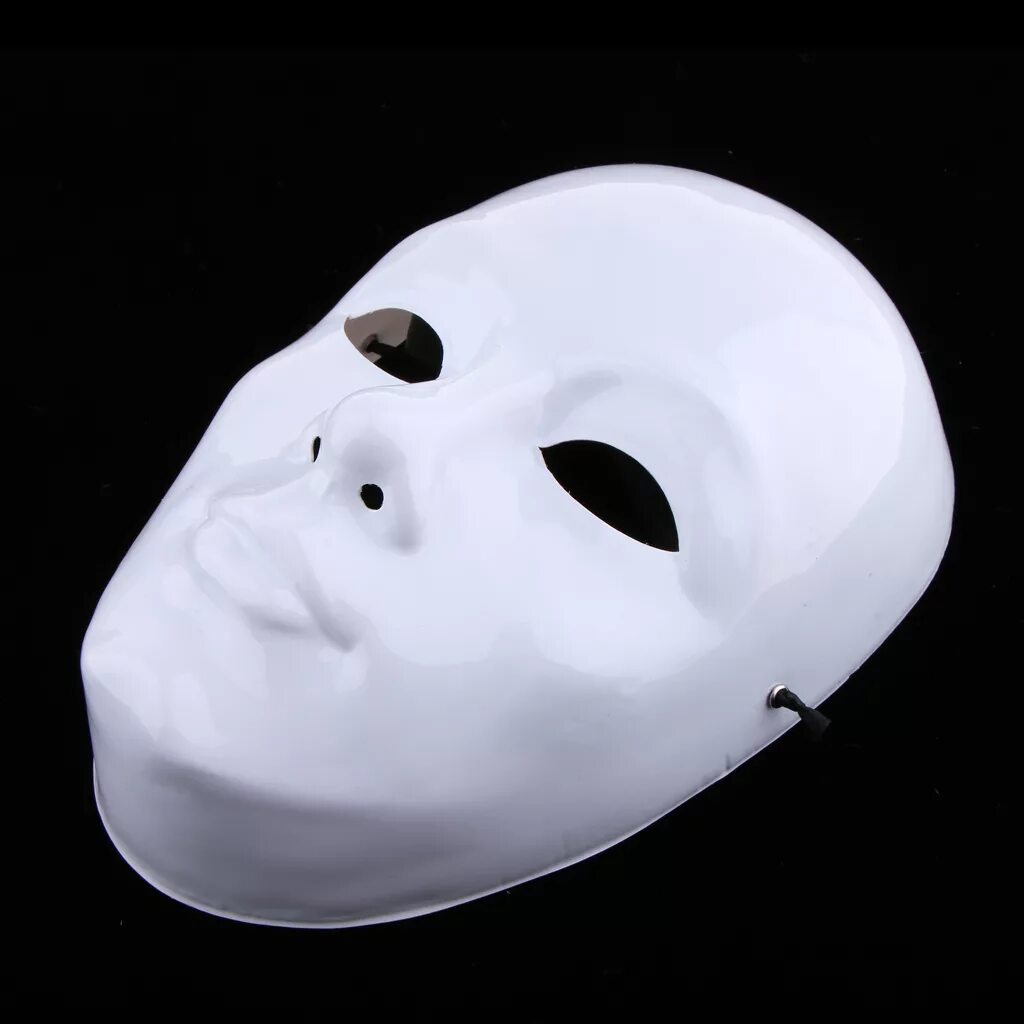 Маска пластиковая купить. Белая маска. Пластмассовые маски. Маска белая пластиковая. Маска белое лицо.