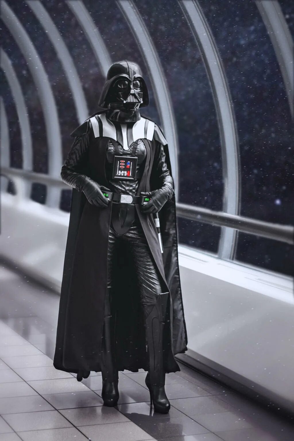 Vader san. Леди вейдер. дарт вейдер женщина. lady darth vader.