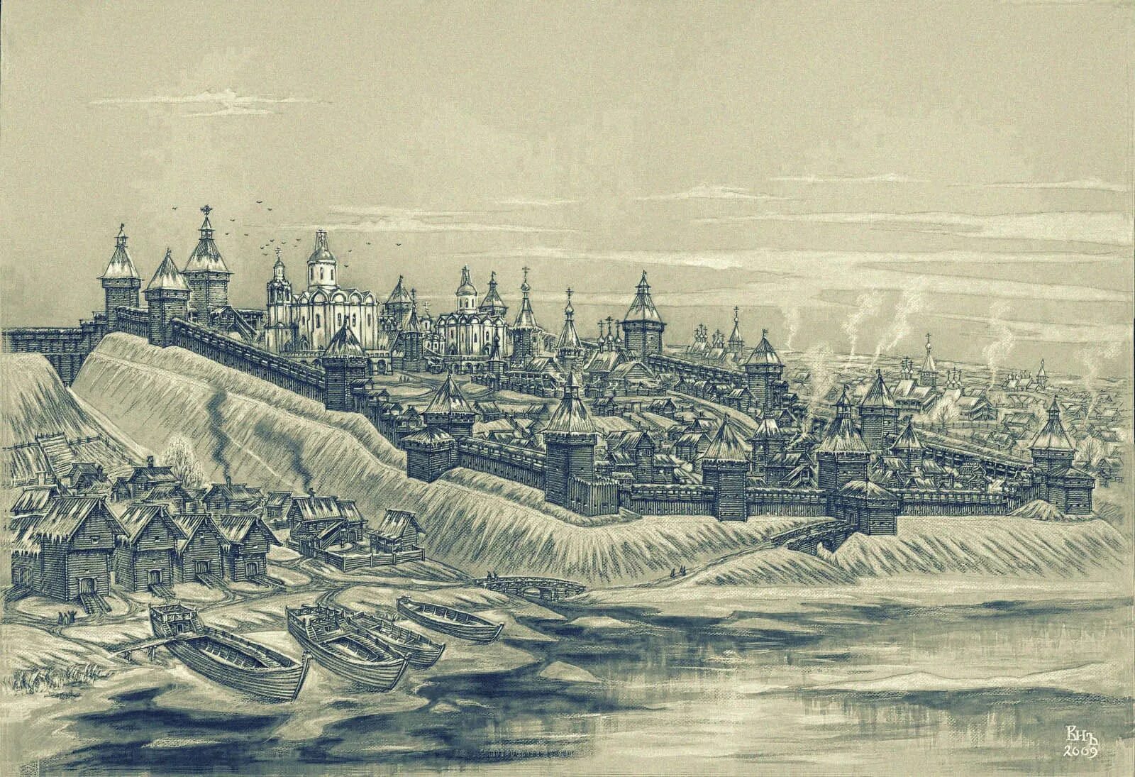 Москва была основана лет назад. Кострома крепость. Кострома 18 век. Ярославский Кремль Ярославль в древности. Кострома 13 век.