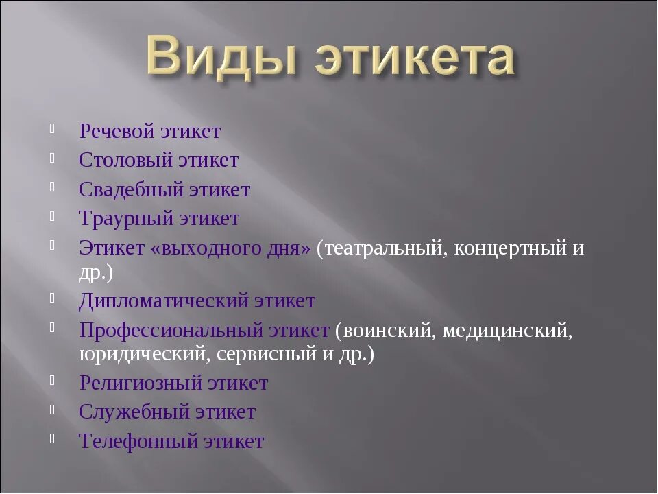 Типы этикете. Виды этикета. Виды речевого этикета. Этикет виды этикета. Виды этикета таблица.