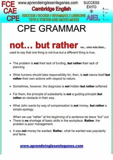 But grammar