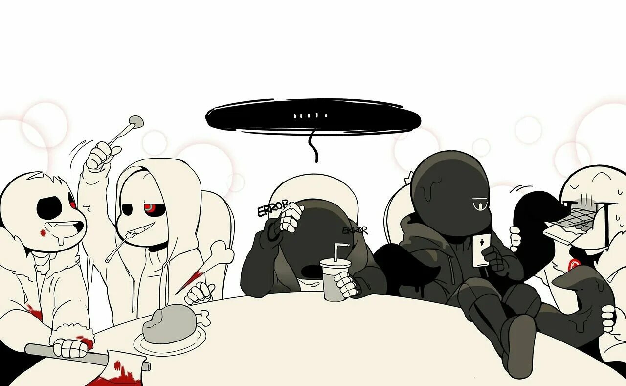 Undertale bad. Bad guys sans комиксы. андертейл ау. найтмер киллер хоррор даст. киллер и эррор.