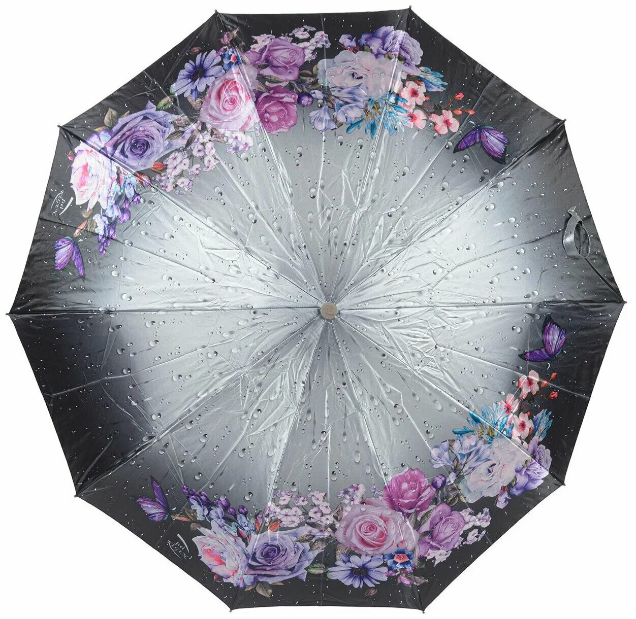 зонт полуавтомат. арт 741 зонт женский galaxy "капли дождя". зонт женский полуавтомат bellisimo 10 спиц. зонты белиссимо. зонт женский полуавтомат.